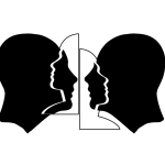 head, heads, compared to, part, insight, view, mutual, psychology, psyche, confrontation, eye level, feel, think, empathy, compassion, sympathy, empathy, empathy, empathy, empathy, empathy